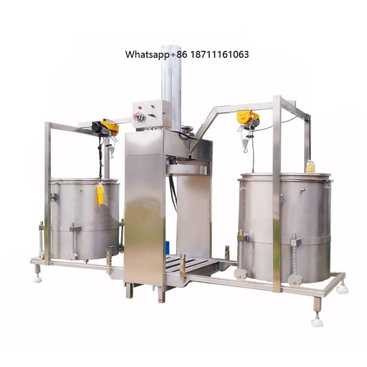 Cold Press Juicer - Endüstriyel Otomatik Üzüm Şarabı Hidrolik Soğuk