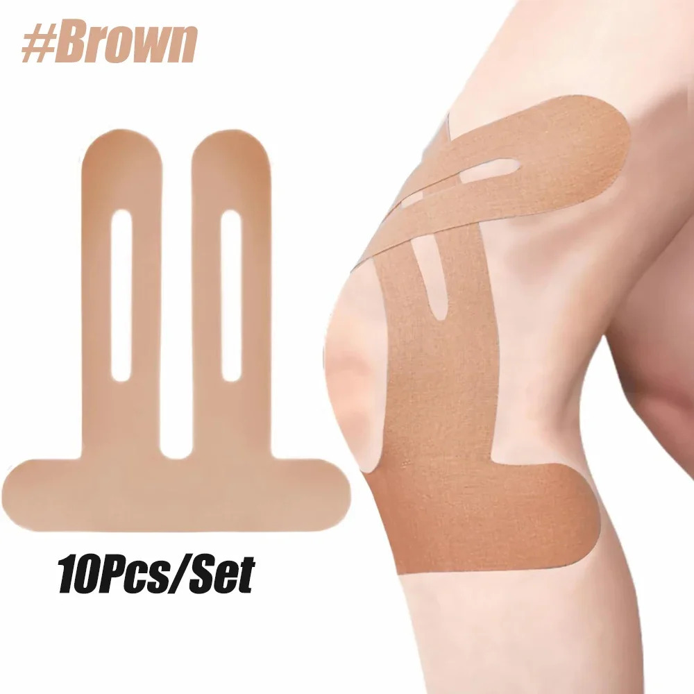 Sports Taping Precut - Dizler için Kinesiyoloji Bandı, Su Geçirmez