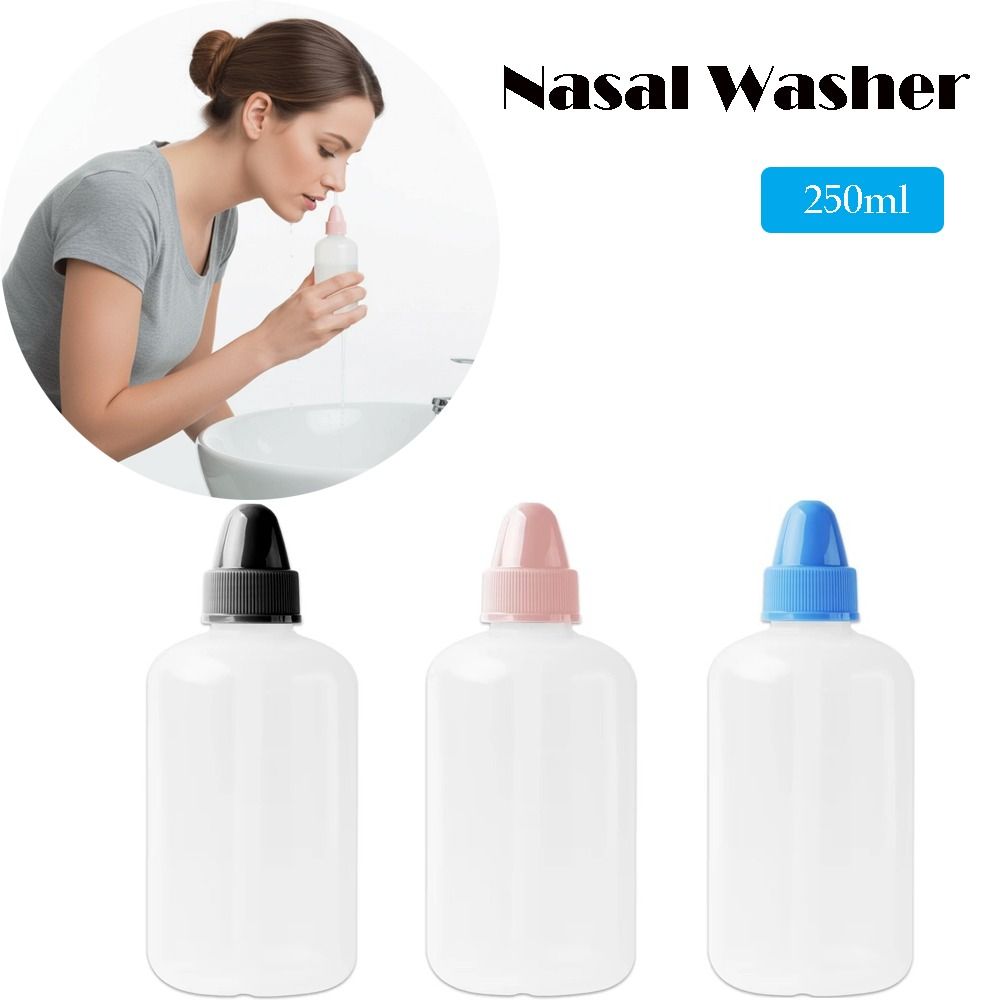 Neti Pot Nasal Rinse - Yeniden Kullanılabilir Taşınabilir Neti Pot Sinüs