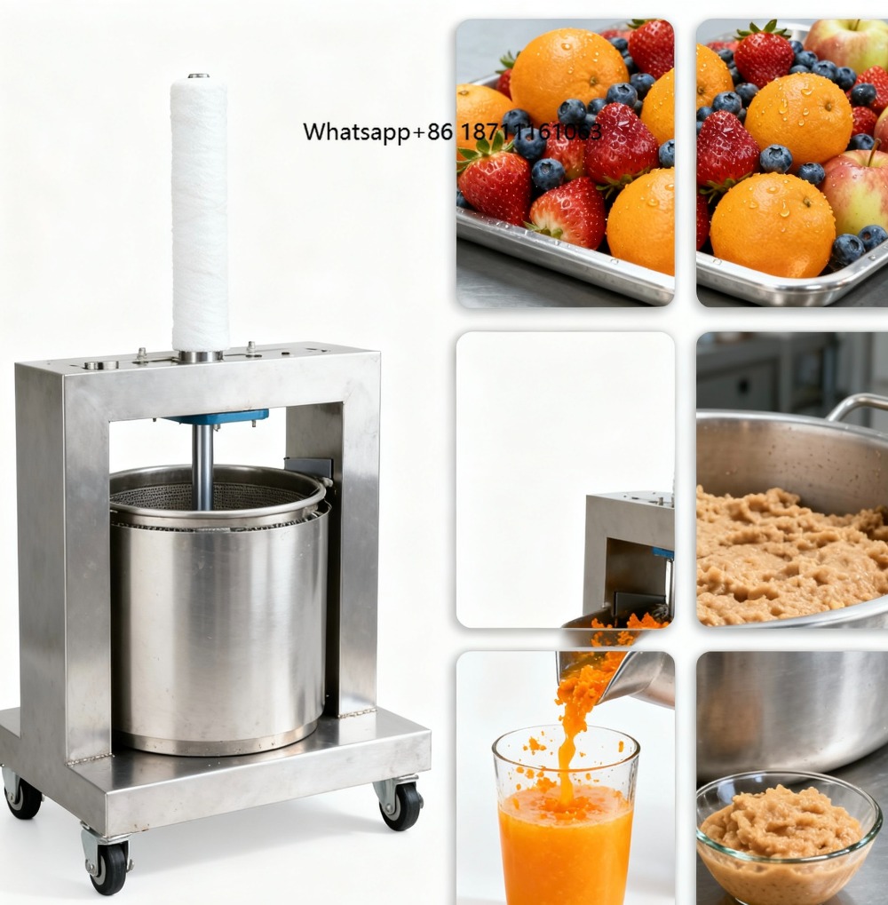 Cold Press Juicer - Endüstriyel Hidrolik Varil Ticari Soğuk Pres