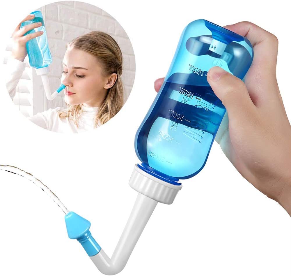 Neti Pot Nasal Rinse - 300 ML Burun Yıkama Temizleyici Burun