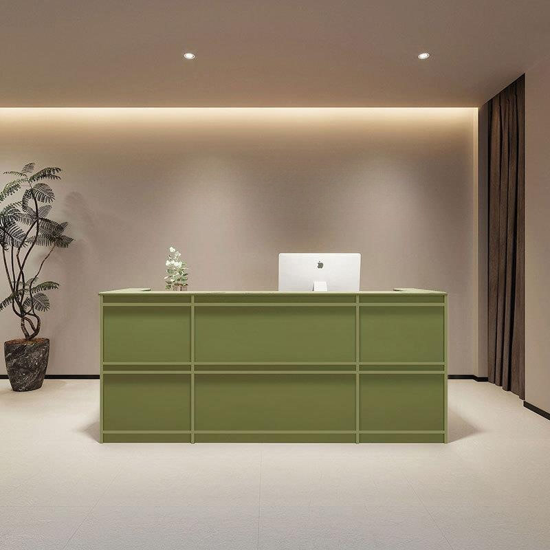 Health Wellness Office - Ortaçağ tarzı Resepsiyon Masaları Mağaza Kafesi