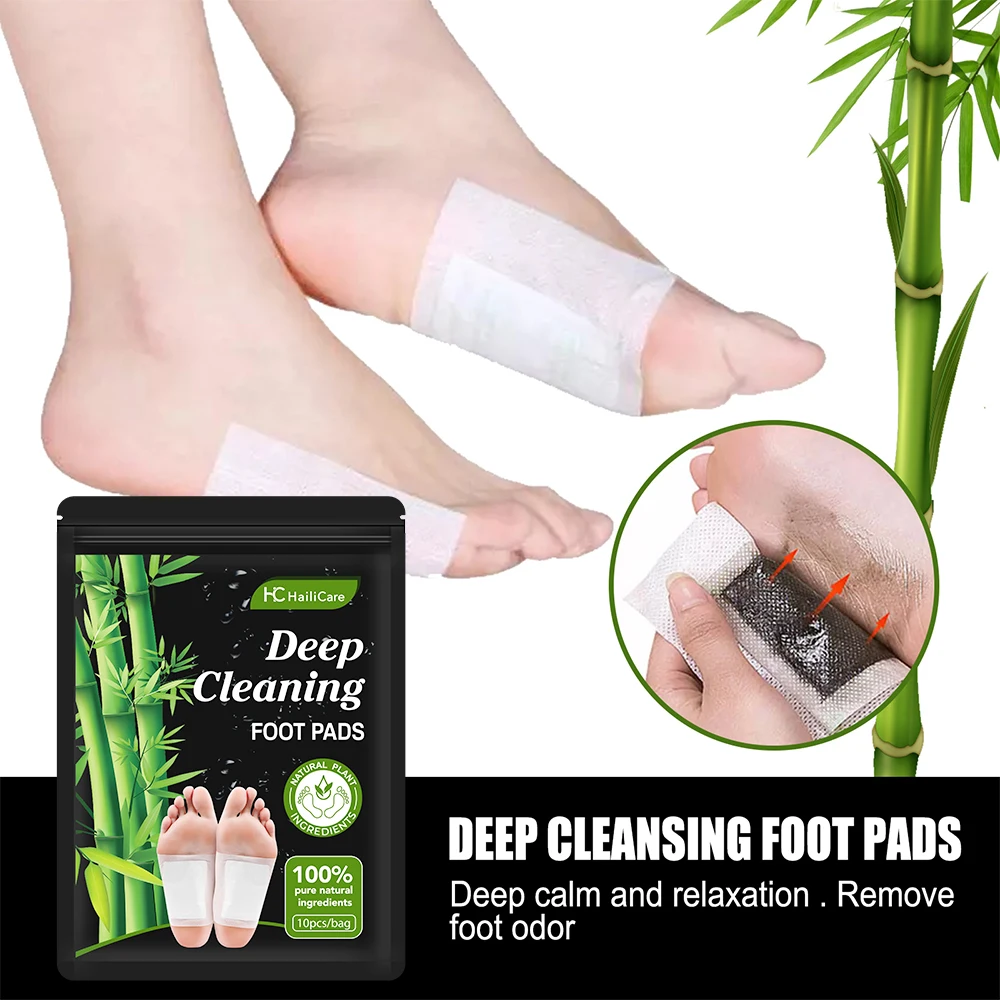 Detox Foot Patch - 10 adet/torba detoks ayak yamaları pelin