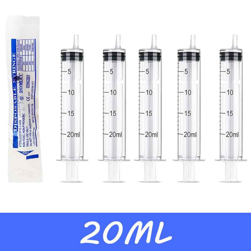 Health Wellness Solutions - Ayrı Ayrı Paketlenmiş İğnesiz 20ml Plastik