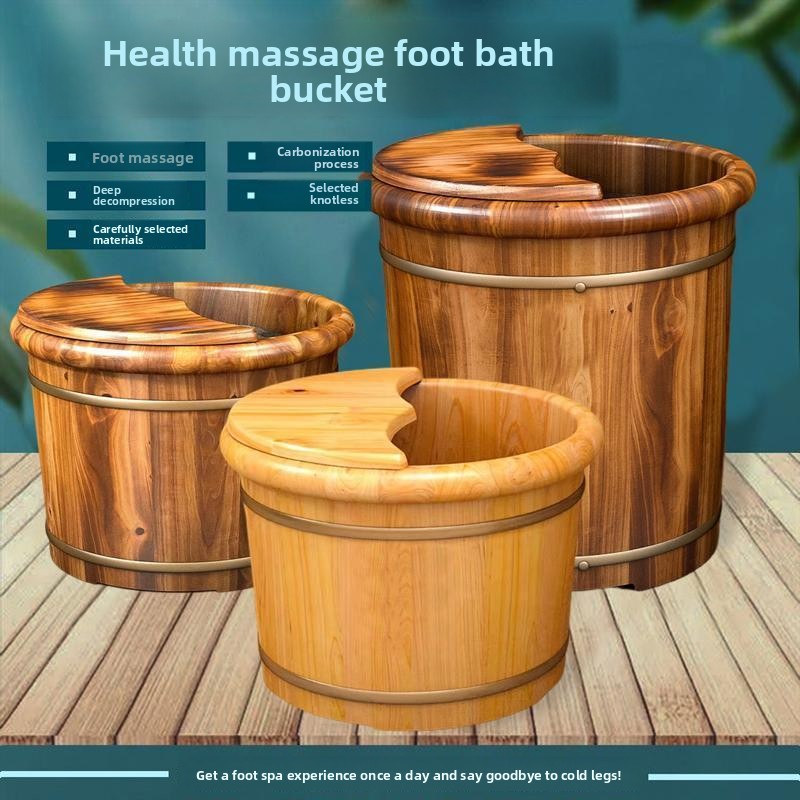 Foot Bath Massager - HYS sedir ağacı ayak kovası ayak