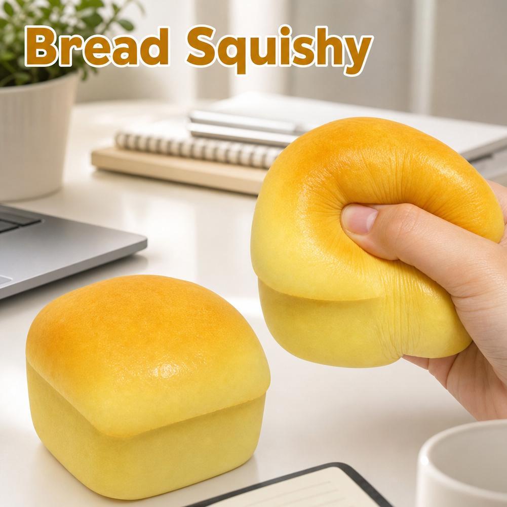 Health Wellness Solutions - Simülasyon Ekmek Sıkma Oyuncağı Taba Squishy