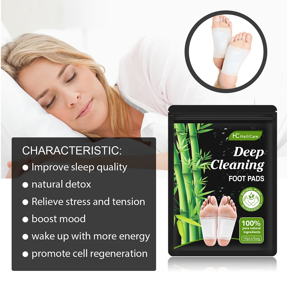 10 adet/torba detoks ayak yama - Detox Foot Patch incelemesi ve fiyatı