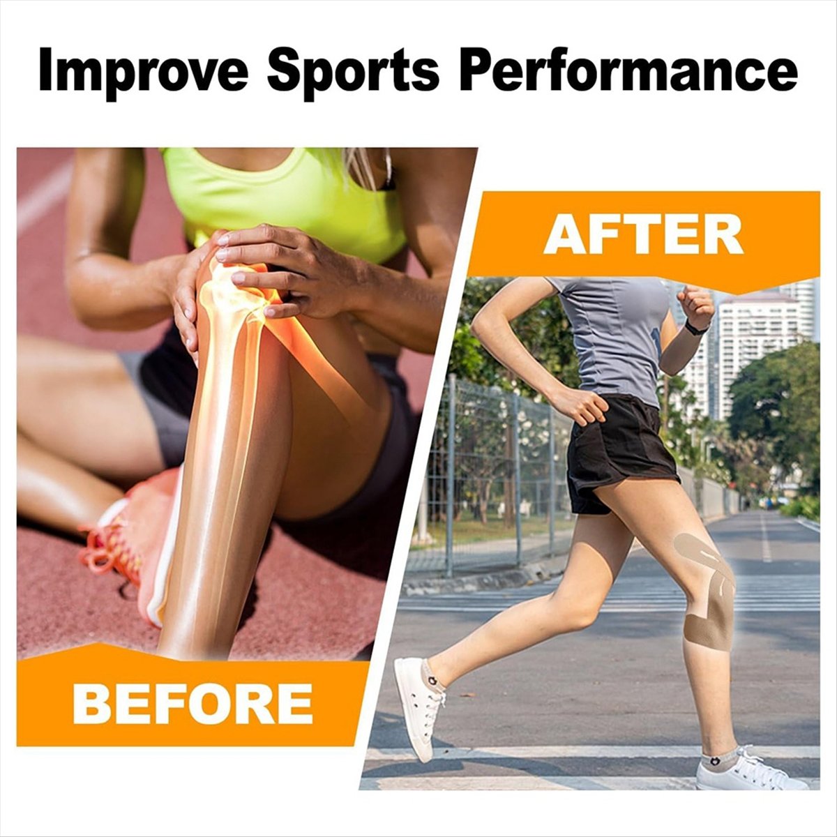 10 adet önceden kesilmiş kines - Sports Taping Precut incelemesi ve fiyatı
