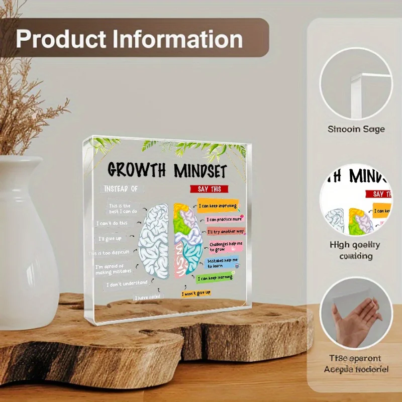 Akrilik Zihinsel Sağlıklı Yaşa - Health Wellness Office incelemesi ve fiyatı