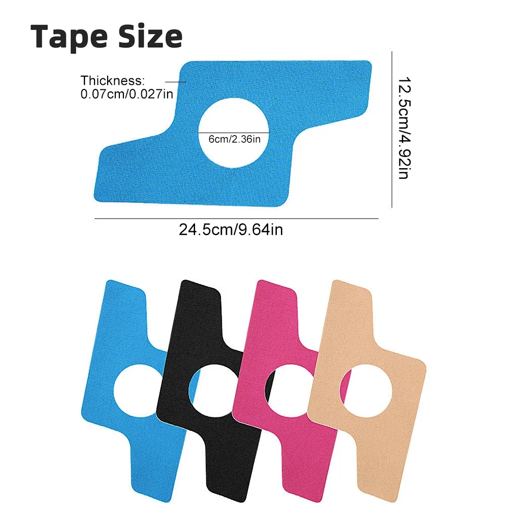 5PCS Önceden Kesilmiş Diz Kine - Sports Taping Precut incelemesi ve fiyatı