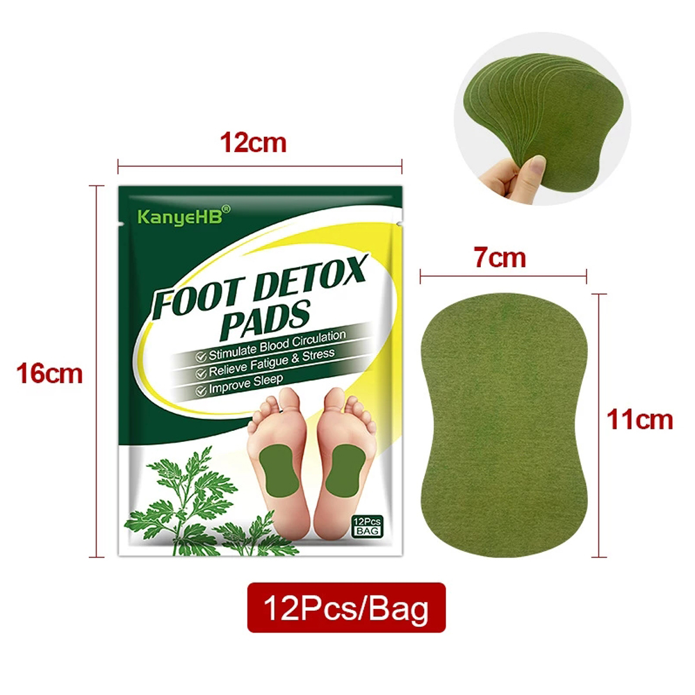 12-60 adet detoks ayak yamalar - Detox Foot Patch incelemesi ve fiyatı