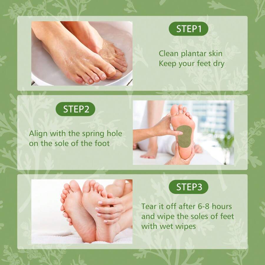 12-60 adet detoks ayak yamalar - Detox Foot Patch incelemesi ve fiyatı